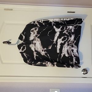 Hollister tie dye hooded sweatshirt